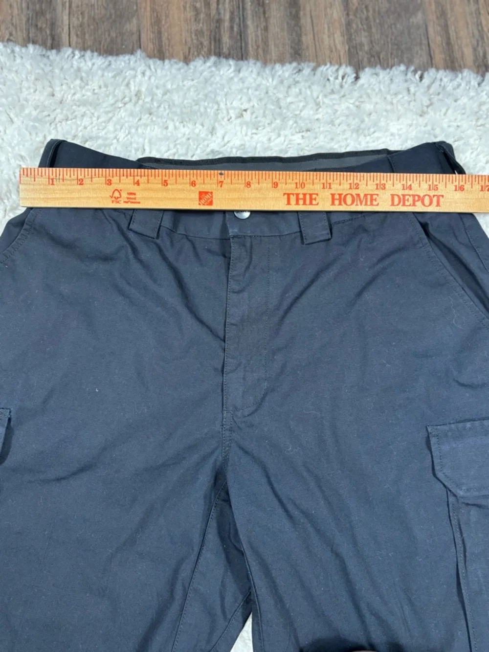 5.11 Tactical Men’s Black Cargo Pants Size 34 Adjustable Stretch Waist